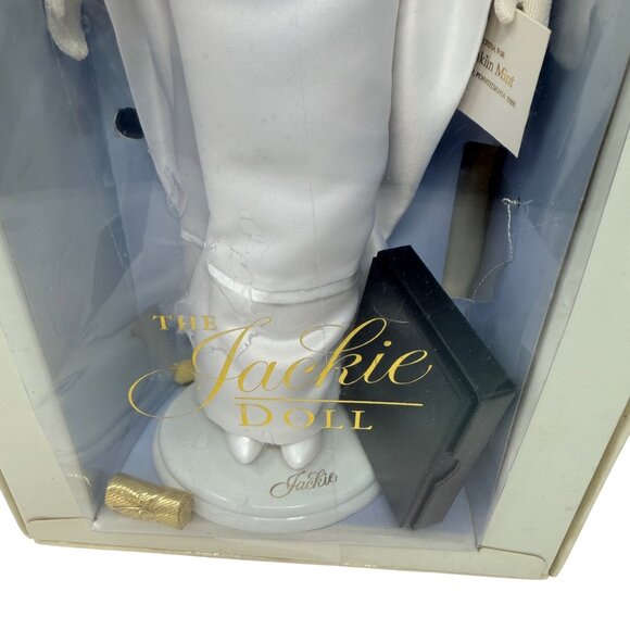 The Jackie Doll Jacqueline Kennedy White Gown Collectible Doll Franklin Mint - Picture 4 of 6